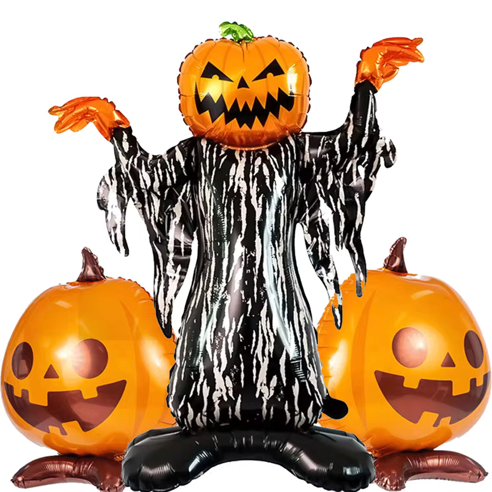 Ballon Citrouille & Fantôme Halloween