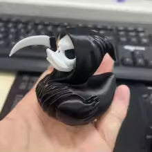 Canard Faucheuse Grim Reaper — Figurine 3D Halloween Décoration Maison Hantée