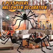 Araignée Géante Halloween — Décoration Maison Hantée