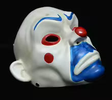 Masque Résine Joker Clown — Cosplay Dark Knight Halloween