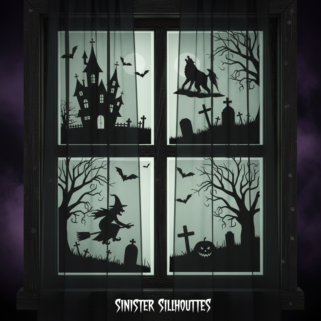 Silhouettes Fenêtre